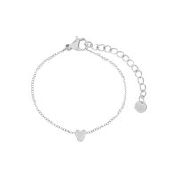 Bracelet cute heart in heart silver